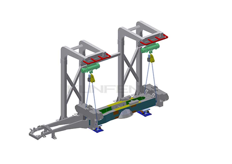 180度自动翻转机构